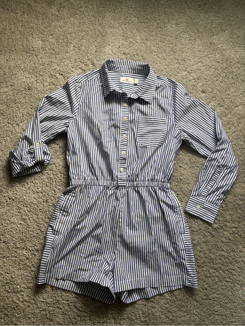 Vineyard Vines Striped Romper 2